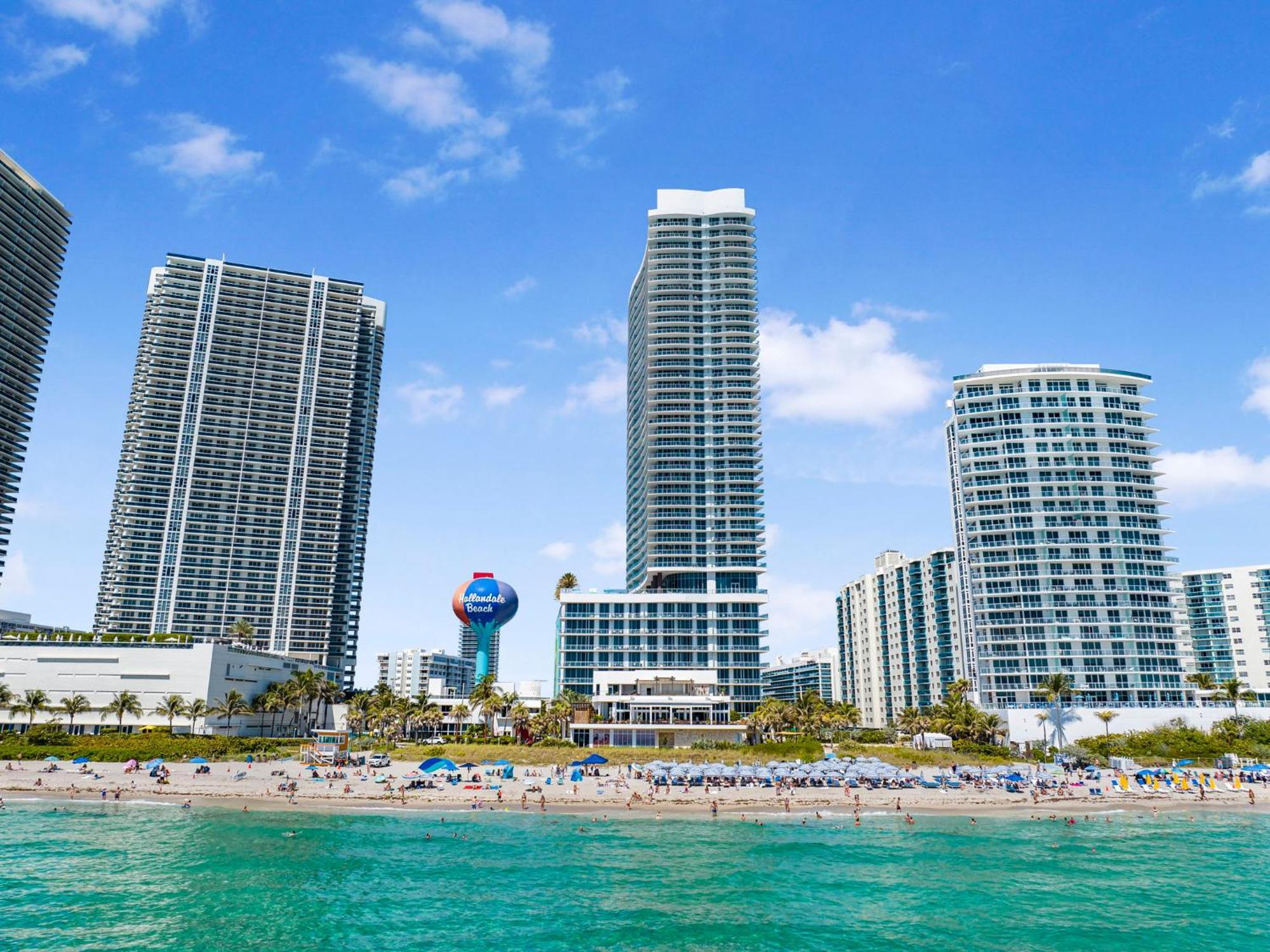 Beachfront Condo With Mesmerizing Views Χόλιγουντ Εξωτερικό φωτογραφία
